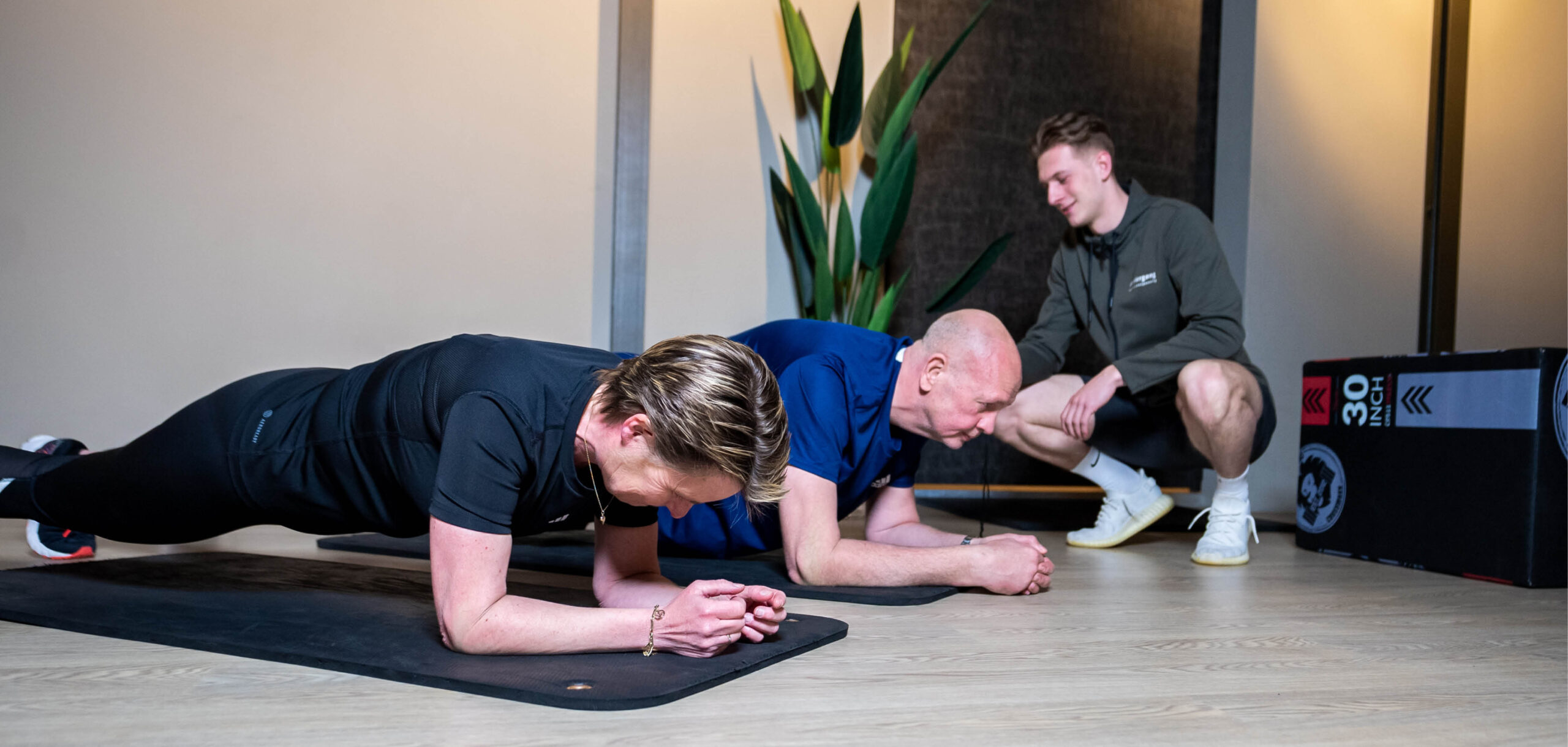 Planken oefening personal training